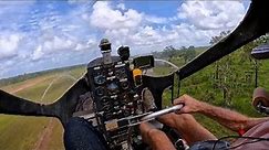 Homebuilt two seat Gyro-Copter Flight