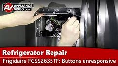 Refrigerator Repair - Buttons Unresponsive - User Interface