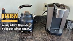 Keurig K-Elite Single-Serve K-Cup Pod Coffee Maker Review 2024 - See before you buy!