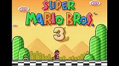 Super Mario Bros. 3 (SNES) Intro