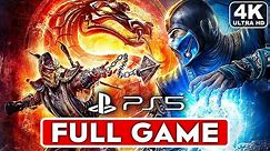 MORTAL KOMBAT 9 Story Gameplay Walkthrough Part 1 FULL GAME [PS5 PS NOW 4K 60FPS] - No Commentary