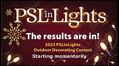 2023 PSLinLights Holiday Lights and Outdoor Yard Decorating Contest.
