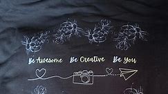 Testing out the printing from @canva and treat myself to a new hoodie and t-shirt. I went with my slogan of Be Awesome - Be Creative - Be You Think you’ll agree that this came out nice and I’m really pleased with the quality of the hoodie and the-shirt. #canvaverifiedexpert | Better Content Creators