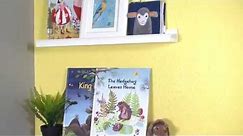 RIBBA Picture Ledges for Kids’ Books - IKEA Home Tour