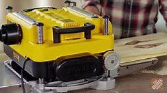 DEWALT 15 Amp 13 in. Corded Planer and Mobile Thickness Planer Stand DW735W7350