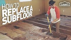 How to Remove and Replace a Rotten Subfloor