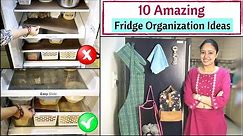 10 Amazing Fridge Organization Ideas | Small Fridge Organization Tips | Her Fab Way