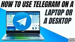 How To Use Telegram On Laptop/ Desktop | How To Use The Web Version Of Telegram | Telegram For PC