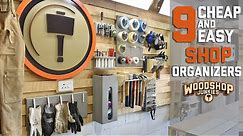 9 Cheap And Easy Shop Organizers - Super Simple HOW TO