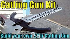 Tactical Innovations 10/22 Gatling Gun Kit - Build your own Gatling Gun in 22lr