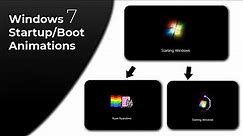 38 Windows 7 startup/boot animations to try