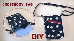 DIY Cute crossbody bag / Mini messenger bag / sewing tutorial [Tendersmile Handmade]