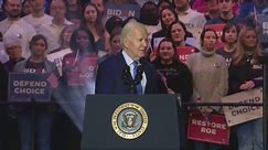 Biden abortion rally in Virginia interrupted by multiple protesters: ‘Genocide Joe’