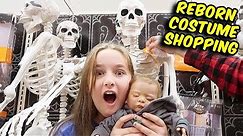 Halloween Shopping for Costumes for Reborn Baby Dolls