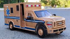 Making with wood truck super Duety Ambulance |Wooden truck for Ambulance duety