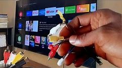 Victor obiefulam - HOW TO CONNECT DVD PLAYER TO A TV USING AV CABLE WIRE