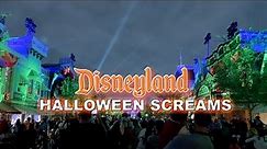 Halloween Screams with Projections Along Main Street at Disneyland California 2023