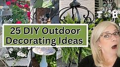 25 DIY Outdoor Projects to Transform Your Patio and Yard!