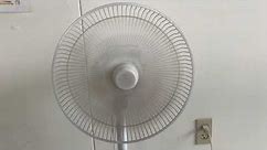 White Westinghouse pedestal fan (without cover)