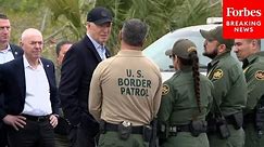 BREAKING NEWS: President Biden Meets With Border Patrol Officials During Trip To Brownsville, Texas