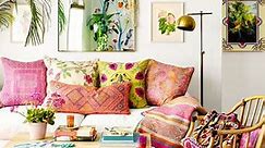 12 Inspiring Boho Living Room Ideas That Are Full of Design Inspo