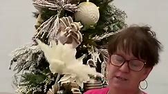 Christmas Tree decorating tips: Layering stems for a designer looking tree 🎄🎄🎄 #christmastree #christmastreedecorating #holidaydecorating | The Wreath Shop