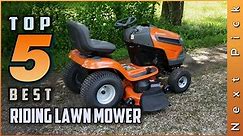 Top: 5 Best Ride On Lawn Mower Reviews |  Ideal for large lawns [2023] - Rujukan World