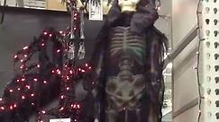 Lowe's Halloween 2013 Gemmy Table Top Lights Alive Skeleton