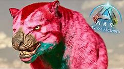 Ark Survival Ascended - Thylacoleo Mutations & Sarco Hunting! Gameplay E14