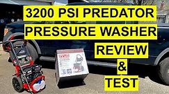 Harbor Freight Predator Pressure / Power Washer 3200 PSI 2.8 GPM Review & Test