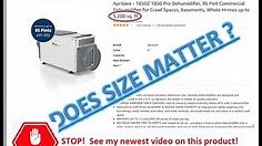 Aprilaire Whole House Dehumidifiers. What you need to know!