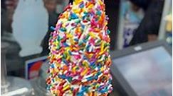 Dipped Soft Serve Ice Cream Cones! 😍🍦💦