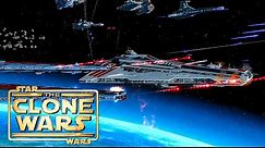 Star Wars the Clone Wars - Massive Epic Space Battle! (Cinematic) | Empire At War