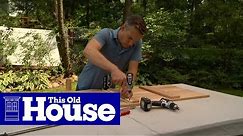 How to Build a Cedar Compost Bench | This Old House