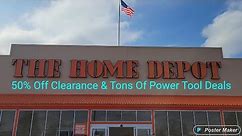 50% Off Clearance & Tons Of Power Tool Deals At Home Depot!!!