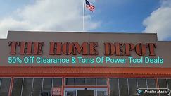 50% Off Clearance & Tons Of Power Tool Deals At Home Depot!!!