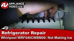Whirlpool Refrigerator Repair - Not Making Ice - Diagnostic & Troubleshooting