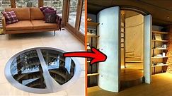 Genius Hidden Rooms and Secret Furniture !