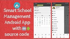 Admin Panel with Source code || How to Make Smart School Management Android App in Android Studio
