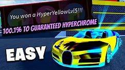 THE FASTEST WAY TO GET LEVEL 5 HYPERCHROMES? ROBLOX JAILBREAK