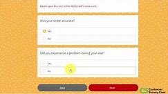 McDonald’s Canada Customer Satisfaction survey | 2023