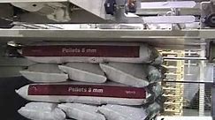 Wood pellets packaging line by Fisker Skanderborg A/S