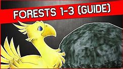 How to solve the Chocobo Forest Puzzles in Final Fantasy 8 Remastered - Get ALL Items! Part 1
