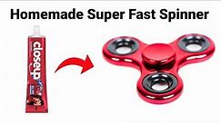 How to make Spinner at home/homemade Powerfull Spinner/Fidget spinner/Spinner making/Spinner baneye