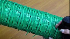4 Roll Plastic Garden Fence 4 x 100 Ft Green Temporary Fencing Roll Outdoor Snow Fence Safety Construction Barrier Mesh Fence Garden Netting for Patio Yard Plant Pet
