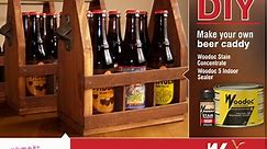 Make your own beer caddy
