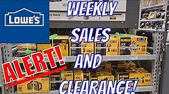 LOWE'S TOOL DEALS SALES AND CLEARANCE New LOWER PRICES #tooldeals #clearance