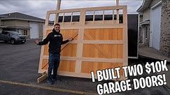 Building Custom Garage Doors || Ruetsche Builds