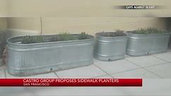 Castro group proposes sidewalk planters