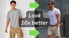 How To Wear Shorts & T-Shirts & Look Stylish (Just as Comfortable) | Elevated Casual Look for Men
